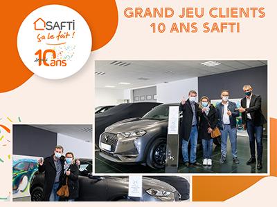 Un client doublement heureux avec SAFTI !